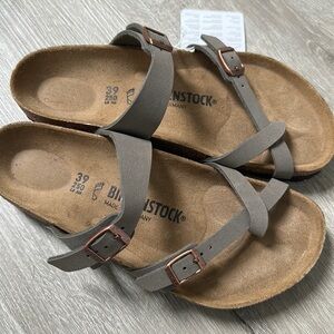 Birkenstock Stone Mayari 39 (8/9) NEW-no box